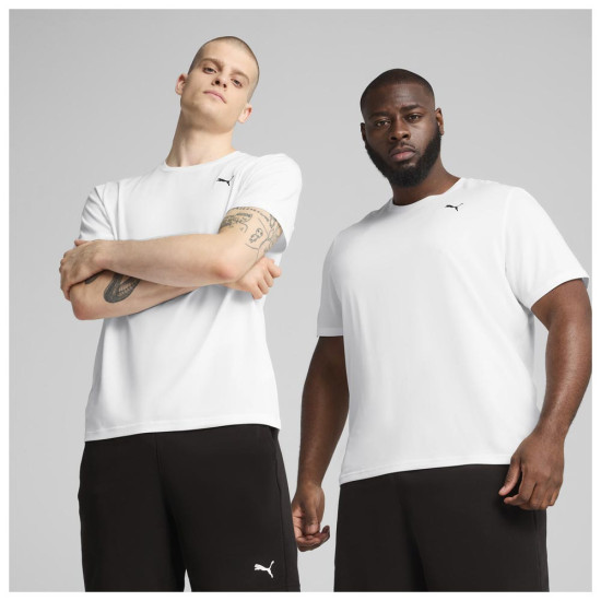 Puma Ανδρική κοντομάνικη μπλούζα Tad Essentials Solid Cat Tee Puma Ανδρική κοντομάνικη μπλούζα Tad Essentials Solid Cat Tee